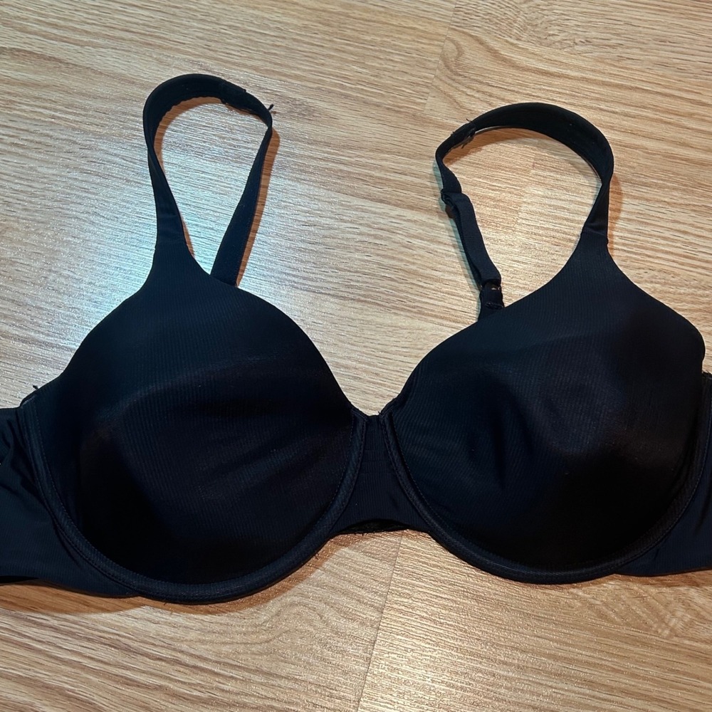Vanity Fair Black Full Coverage Underwire Bra 42C